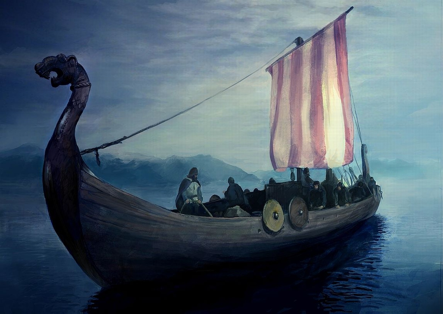 Resultado de imagem para barcos vikings wallpapers